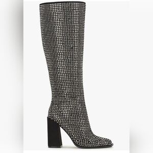 Jessica Simpson Women's Lovelly Embellished Over The Knee Boot High size 8